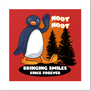 Cute Noot Noot Penguin Posters and Art